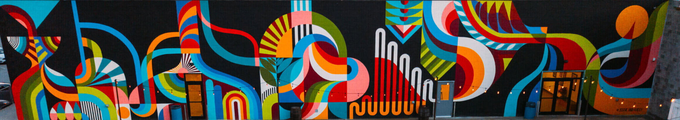 Mural at Union Brewery